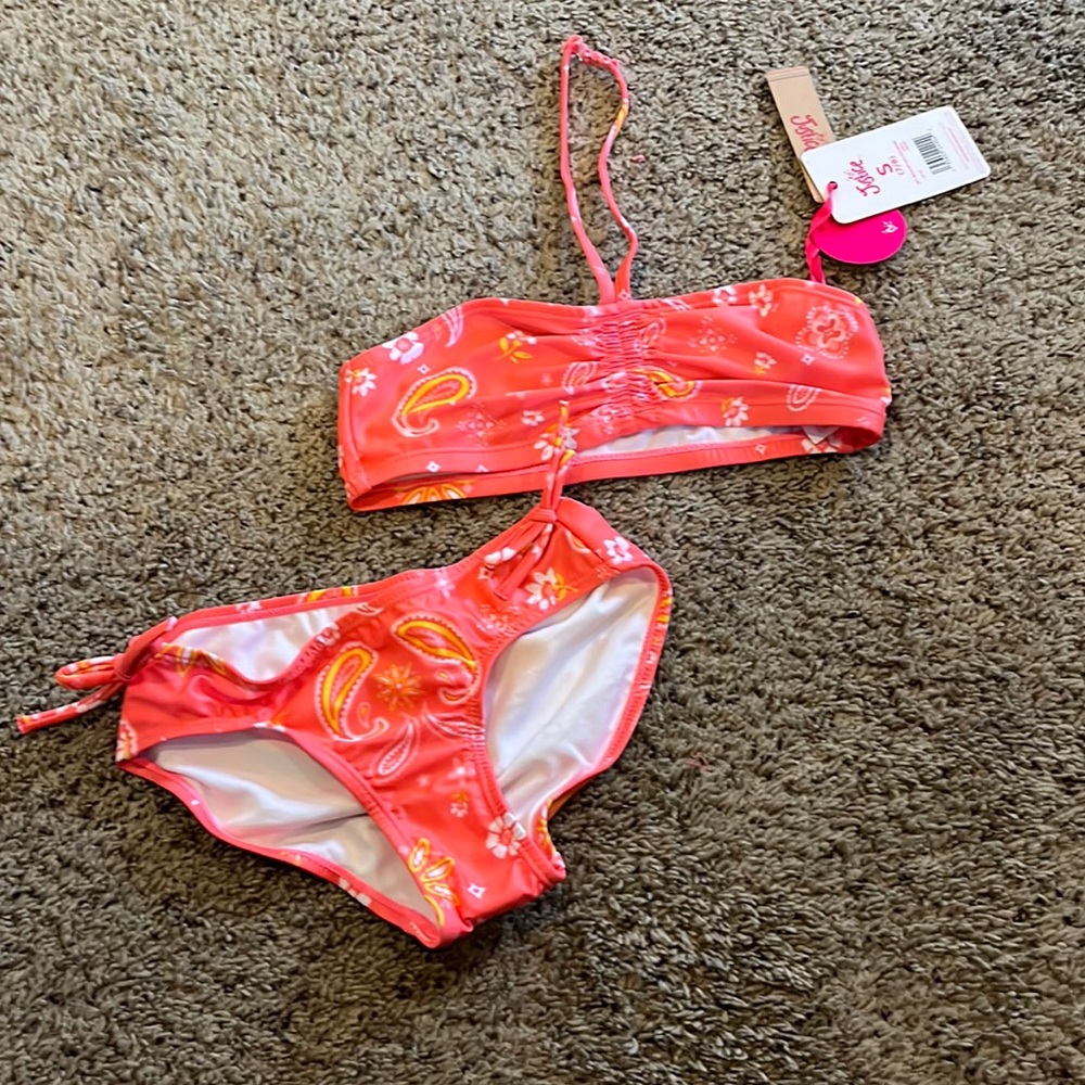New justice 7/8 adorable bikini